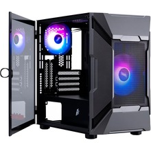 Корпус 1STPLAYER D3-A-BK-1F7-14-1F7 Black