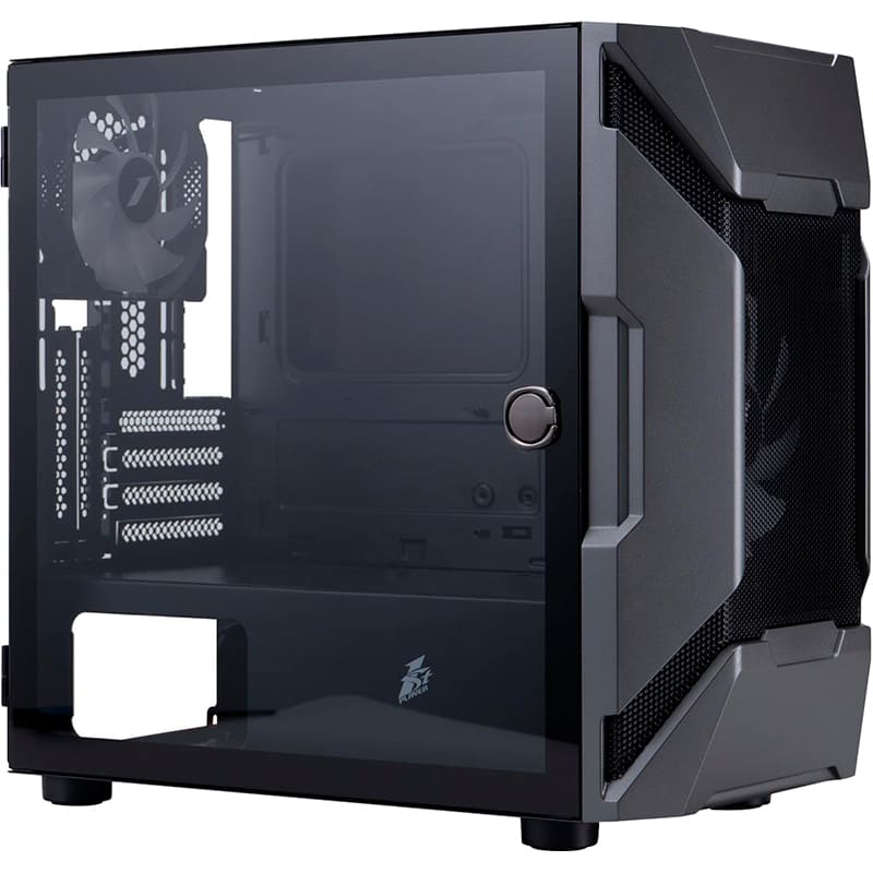 Корпус 1STPLAYER D3-A-BK-1F7-14-1F7 Black Максимальная длина видеокарты 340