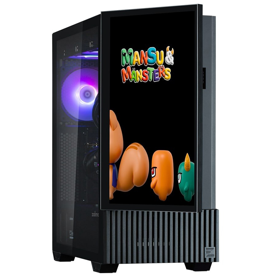 Корпус ZALMAN Black (Z10DSBLACK) Максимальная длина видеокарты 395