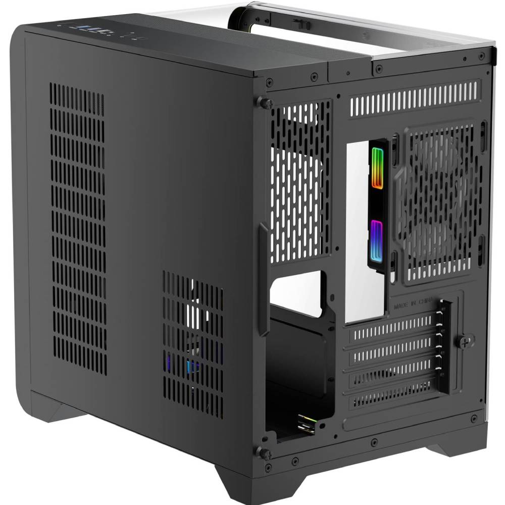 Корпус 1STPLAYER RT5 Black (RT5-BK) Розмір материнської плати (макс.) micro-ATX