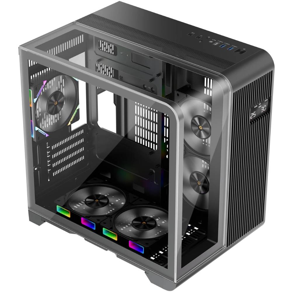 Корпус 1STPLAYER RT5 Black (RT5-BK) Призначення для настільного комп'ютера