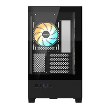 Корпус GIGABYTE C201 Panoramic Tempered Glass Black (GB-C201P)