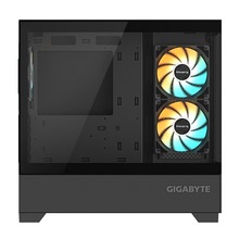 Корпус GIGABYTE C201 Panoramic Tempered Glass Black (GB-C201P)