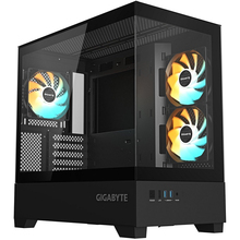 Корпус GIGABYTE C201 Panoramic Tempered Glass Black (GB-C201P)