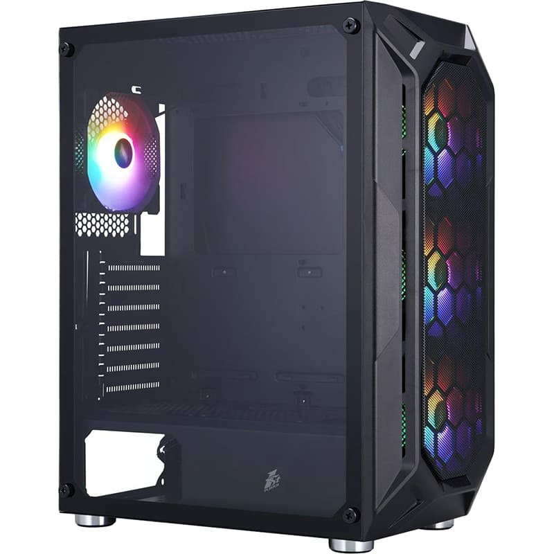 Корпус 1STPLAYER X6-BK-4F1 Black Призначення для настільного комп'ютера
