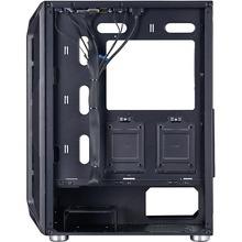Корпус 1STPLAYER X6-BK-4F1 Black