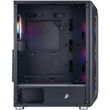 Корпус 1STPLAYER X6-BK-4F1 Black