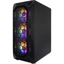 Корпус 1STPLAYER X6-BK-4F1 Black