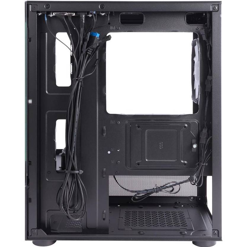 Зовнішній вигляд Корпус 1STPLAYER Mi2-A-BK-2F7R-1F7 Black