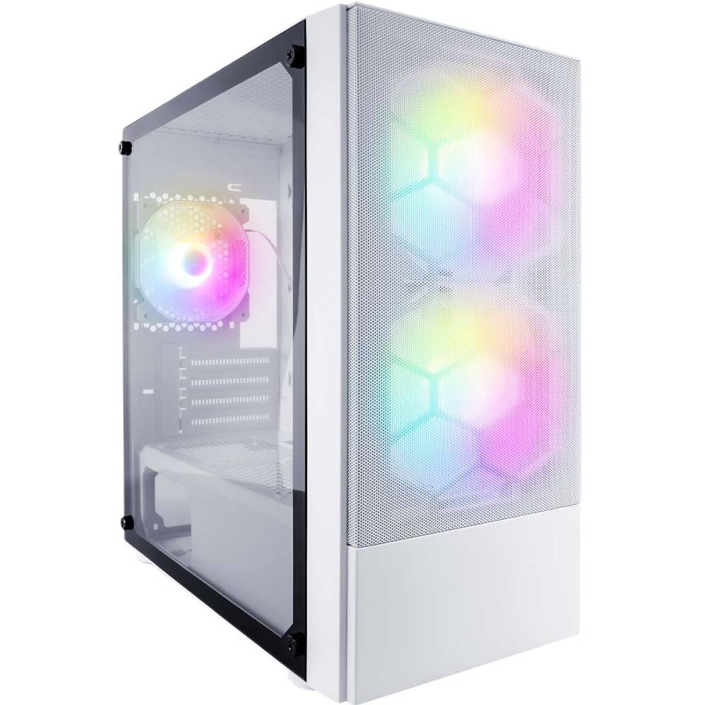 Корпус 1STPLAYER X4-M-WH-2F1P-W-1F1-W White
