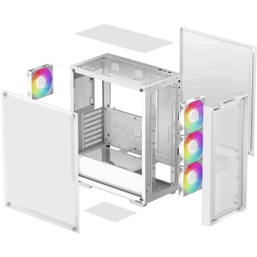 В Україні Корпус DEEPCOOL CC560 Mesh V2 White (R-CC560-WHAMA4-G-2)