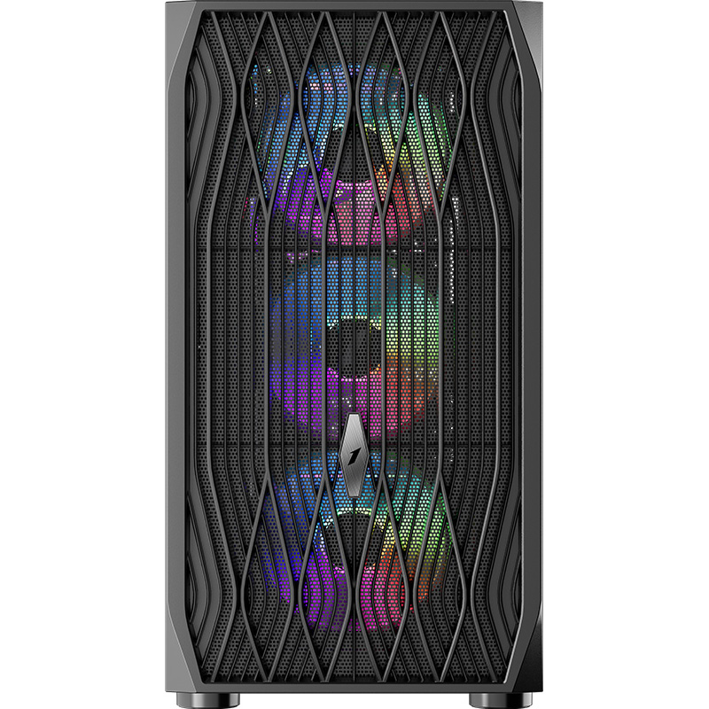 Корпус 1STPLAYER AY7-BK-4F1 Black Розмір материнської плати (макс.) ATX