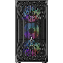 Корпус 1STPLAYER AY7-BK-4F1 Black