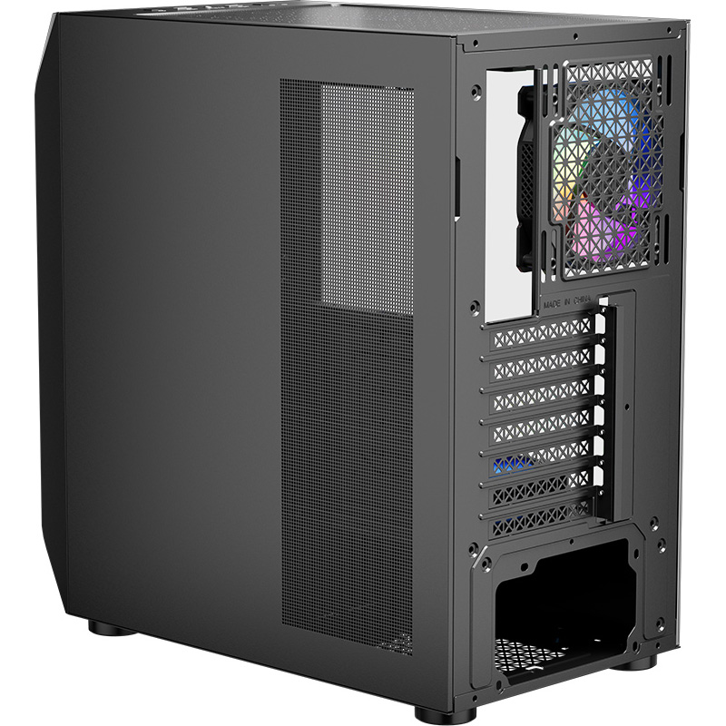 Корпус 1STPLAYER AY7-BK-4F1 Black Тип Midi-Tower