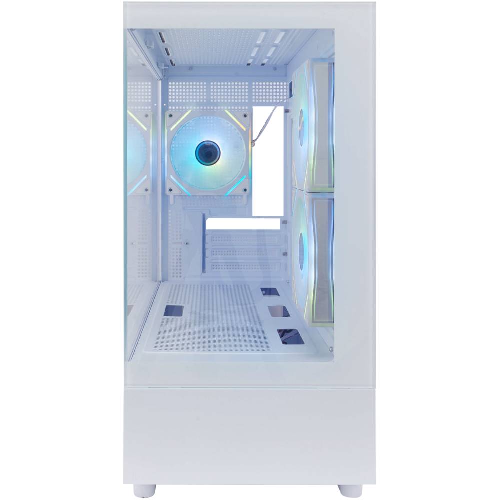 Корпус 1STPLAYER Mi5-WH-2FC7R-W-1FC7-W White Тип Mini (Micro)-Tower