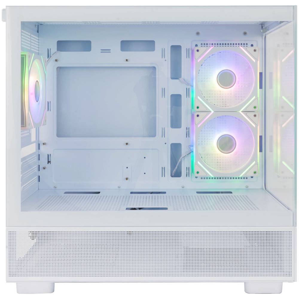 Корпус 1STPLAYER Mi5-WH-2FC7R-W-1FC7-W White Призначення для настільного комп'ютера