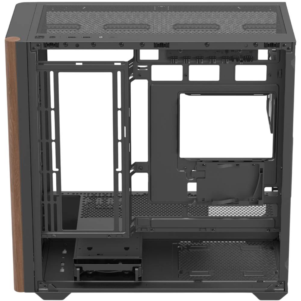 Зовнішній вигляд Корпус AEROCOOL D301A-G-BK-v2 Black (ACCS-DS03043.11)