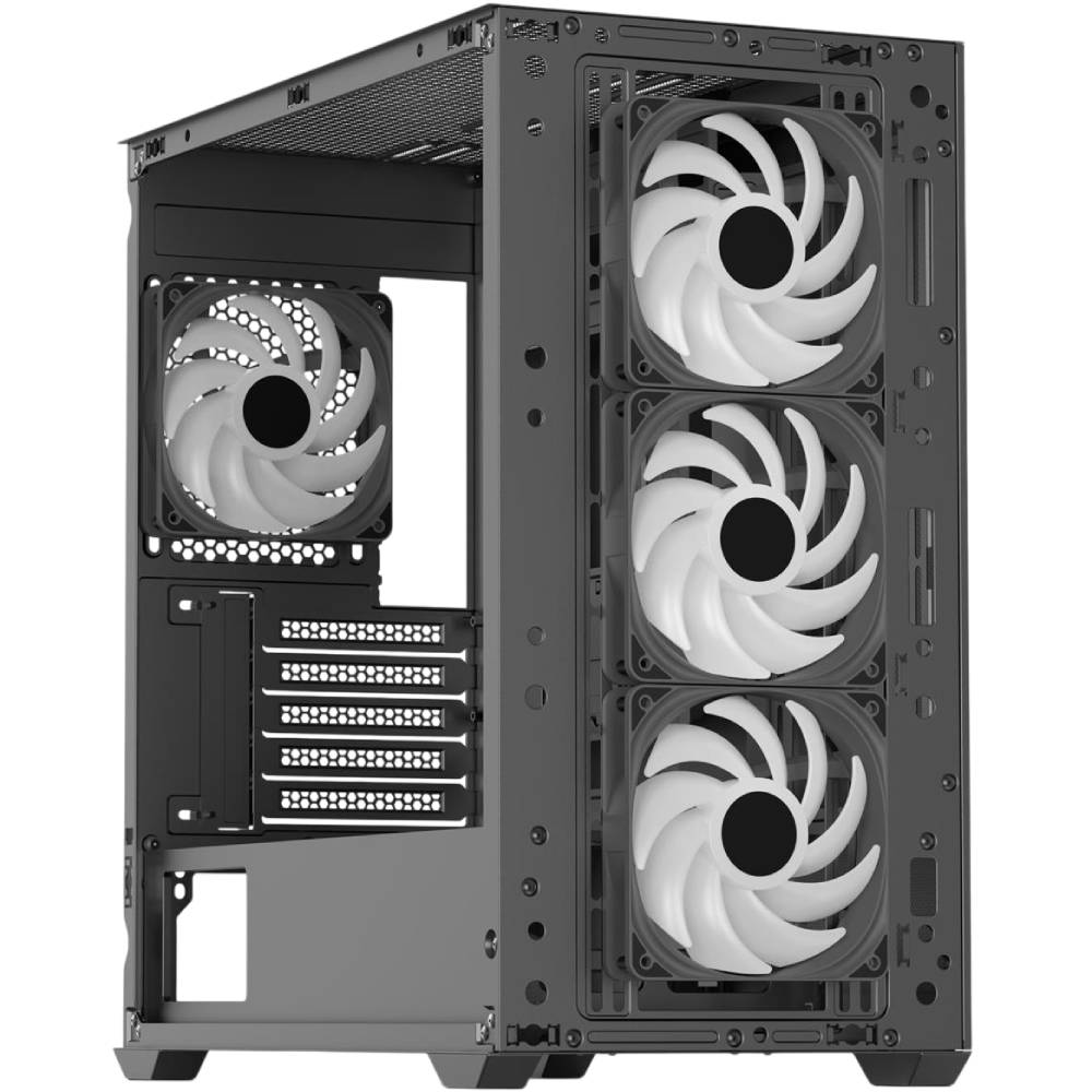 Корпус AEROCOOL D302A-G-BK-v1 Black (ACCS-DS04043.11) Размер материнской платы (макс.) micro-ATX