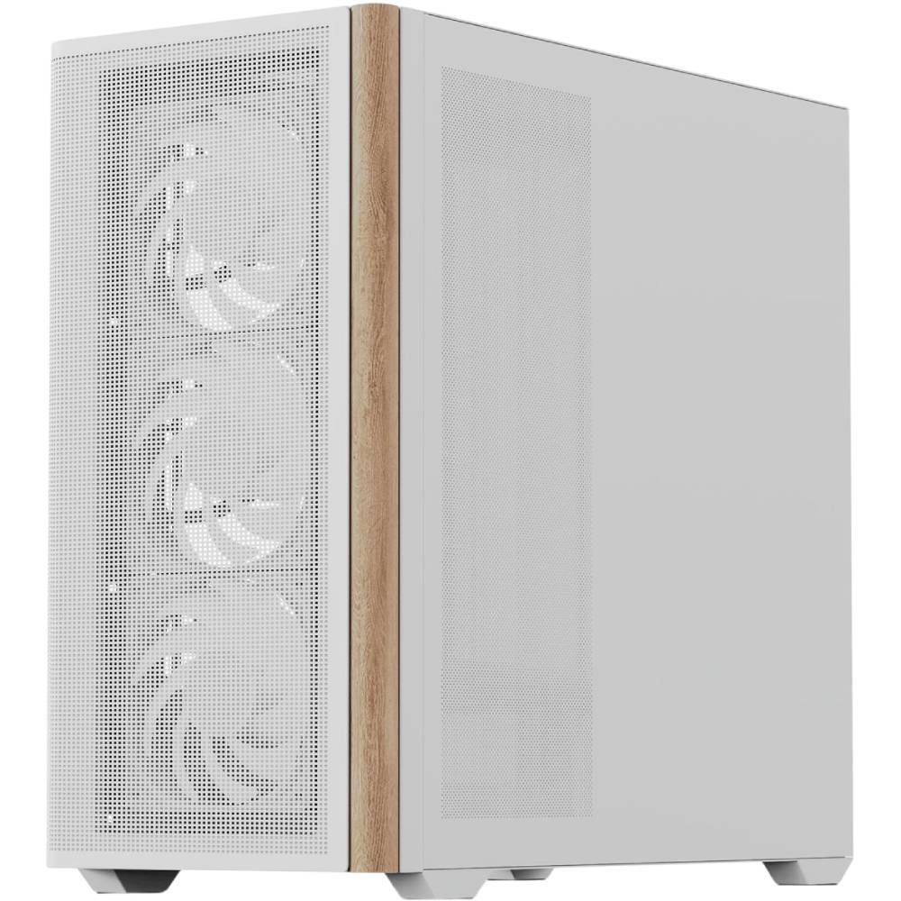 Корпус AEROCOOL D301A-G-WT-v2 White (ACCS-DS03043.21)