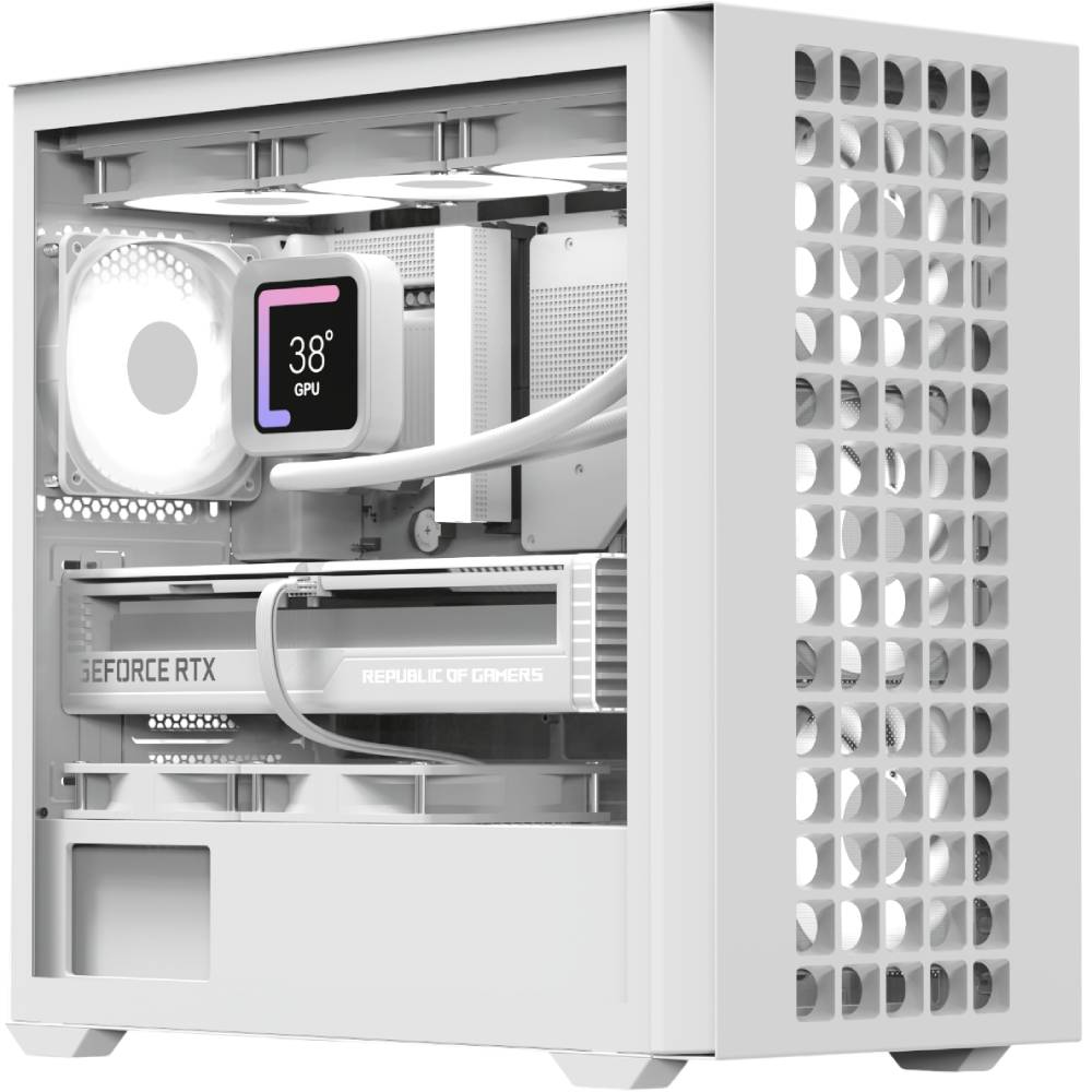 Корпус AEROCOOL D302A-G-WT-v1 White (ACCS-DS04043.21)