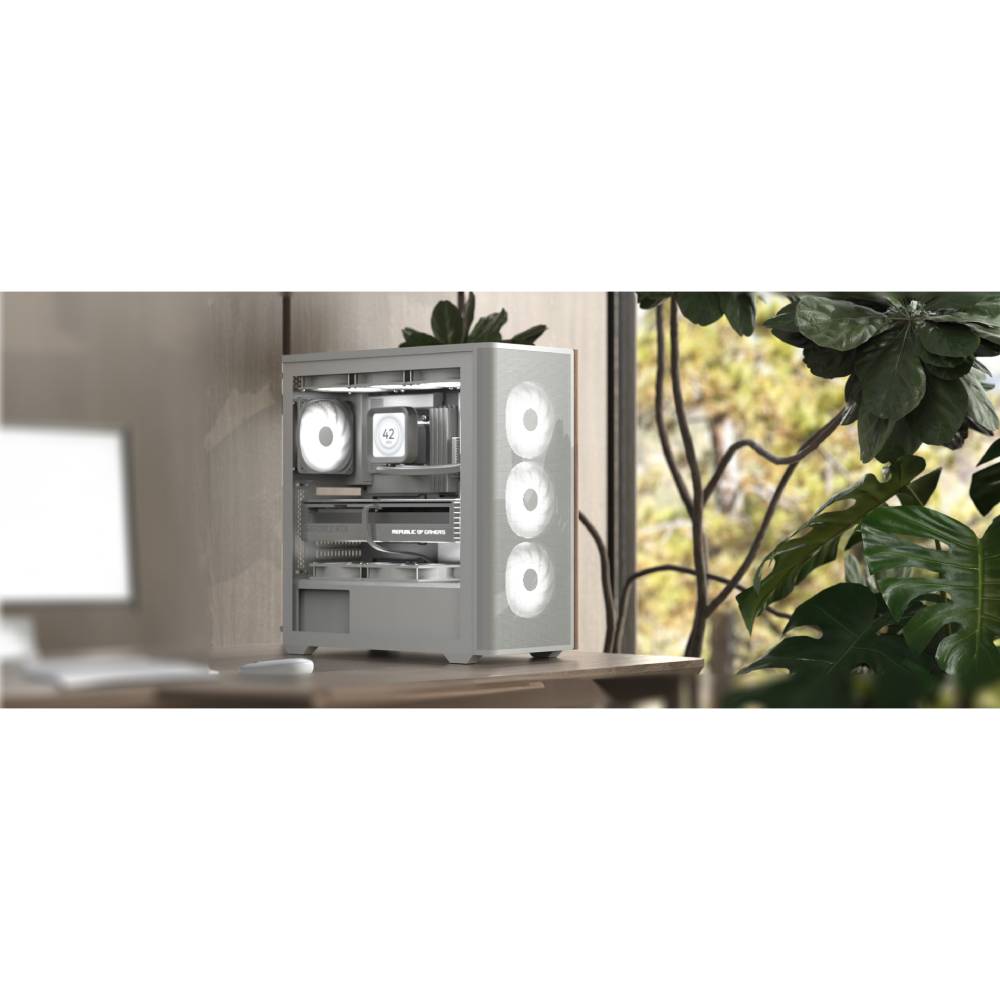 Заказать Корпус AEROCOOL D501A-G-WT-v2 White (ACCM-DS01043.21)