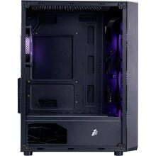 Корпус 1STPLAYER FD3-M-BK-4F7 Black (6977916592872)