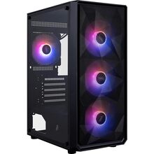 Корпус 1STPLAYER FD3-M-BK-4F7 Black (6977916592872)