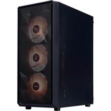 Корпус 1STPLAYER FD3-M-BK-4F7 Black (6977916592872)