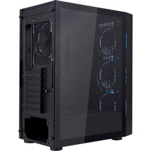 Корпус 1STPLAYER Go6-BK-4FS7 Black (6977916590762)
