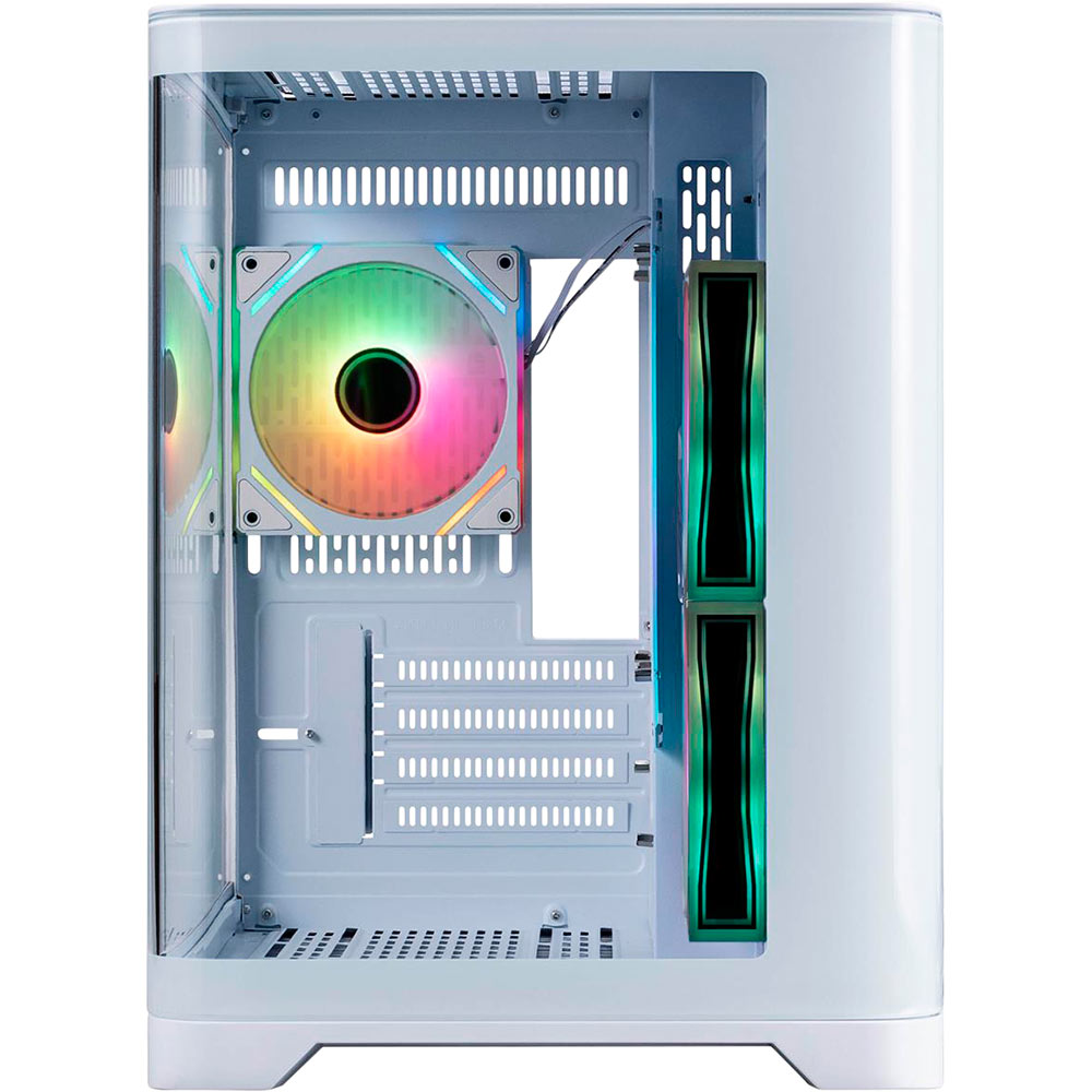 Корпус 1STPLAYER UV5-WH-2FC7R-W-1FC7-W White (6977916592216) Максимальная длина видеокарты 330