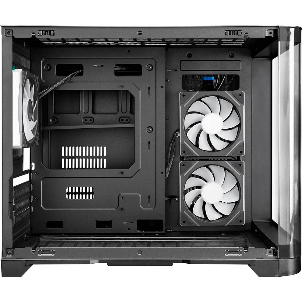 Корпус 1STPLAYER UV6-BK-2FC7R-1FC7 Black (6977916591387) Размер материнской платы (макс.) micro-ATX
