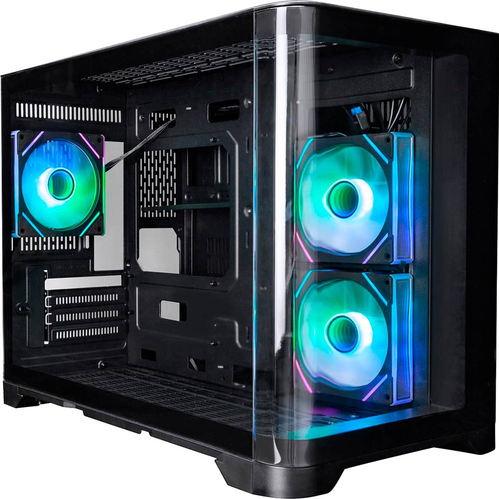 Корпус 1STPLAYER UV6-BK-2FC7R-1FC7 Black (6977916591387)