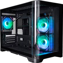 Корпус 1STPLAYER UV6-BK-2FC7R-1FC7 Black (6977916591387)