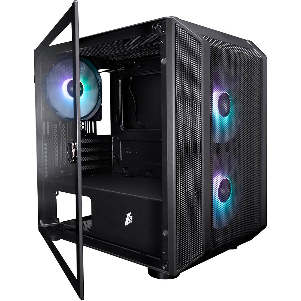 Корпус 1STPLAYER D3-BK-3F7-14 Black (6977916593497) Назначение для настольного компьютера