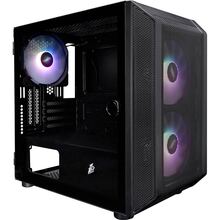 Корпус 1STPLAYER D3-BK-3F7-14 Black (6977916593497)