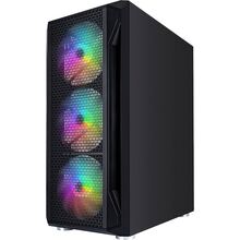 Корпус 1STPLAYER X5-BK-4F1 Black (6977916593077)