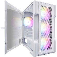 Корпус 1STPLAYER T3-WH-4F1-W White (6977916592292)