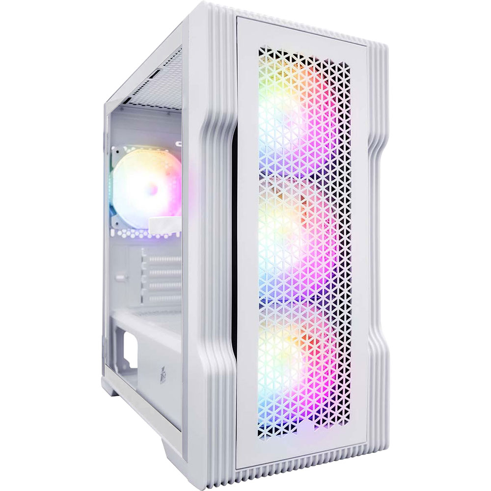 Корпус 1STPLAYER T3-WH-4F1-W White (6977916592292)
