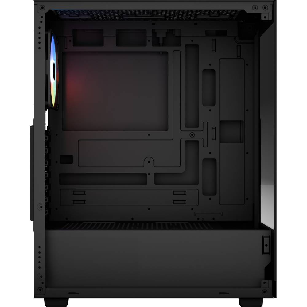 Зовнішній вигляд Корпус AEROCOOL Pivot-G-BK-v1 Black (ACCM-ES08013.11)