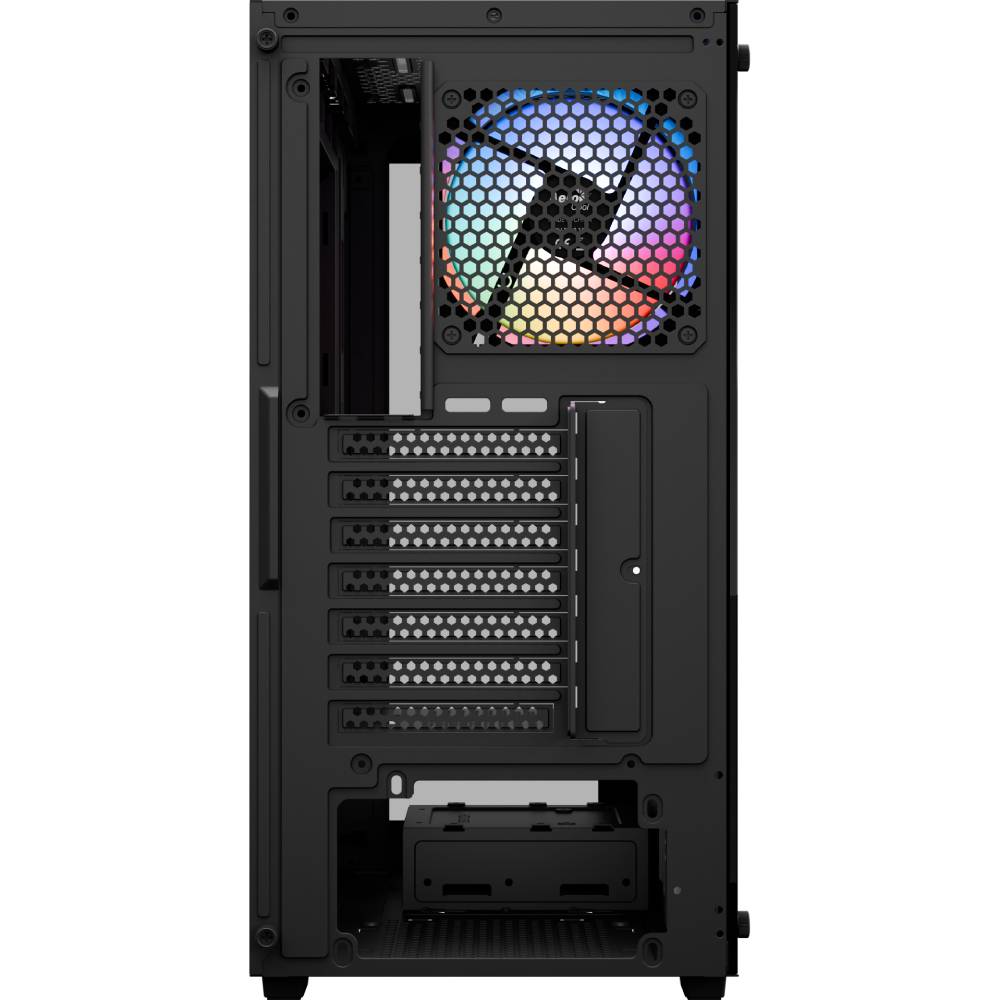 Корпус AEROCOOL Pivot-G-BK-v1 Black (ACCM-ES08013.11) Тип Midi-Tower