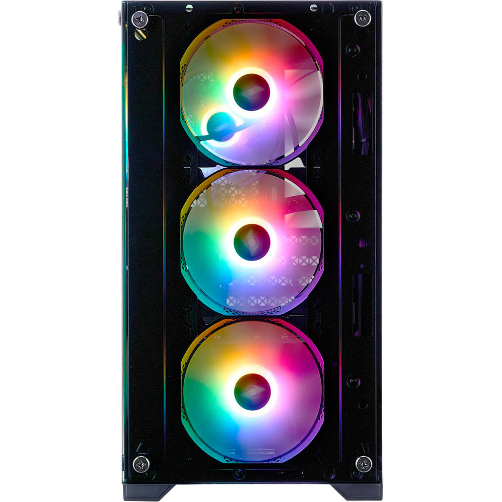 Корпус 1STPLAYER X2-M-BK-4F7 Black (6977916592988) Назначение для настольного компьютера