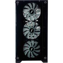 Корпус 1STPLAYER X2-M-BK-4F7 Black (6977916592988)