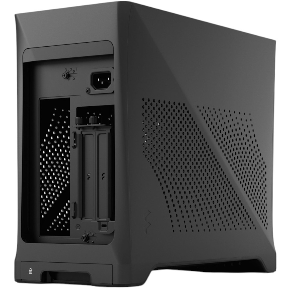 Зовнішній вигляд Корпус FRACTAL DESIGN mini-ITX Era 2 Charcoal (FD-C-ERA2N-02)