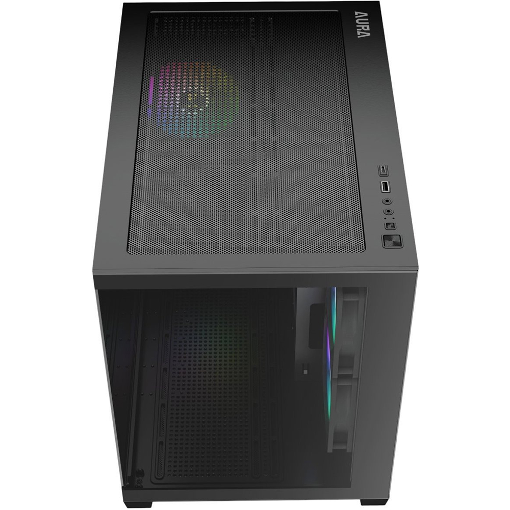 Корпус GAMDIAS AURA GC10M V2 ARGB PC Case (4711514503159) Максимальная длина видеокарты 400
