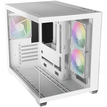 Корпус GAMDIAS AURA GC10M V2 WH ARGB PC Case (4711514503166)