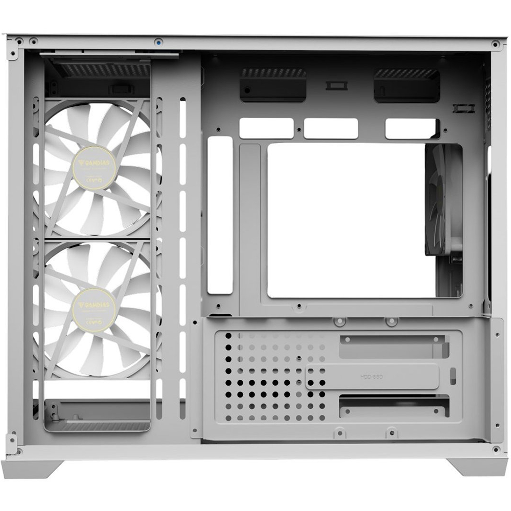 Заказать Корпус GAMDIAS AURA GC10M V2 WH ARGB PC Case (4711514503166)
