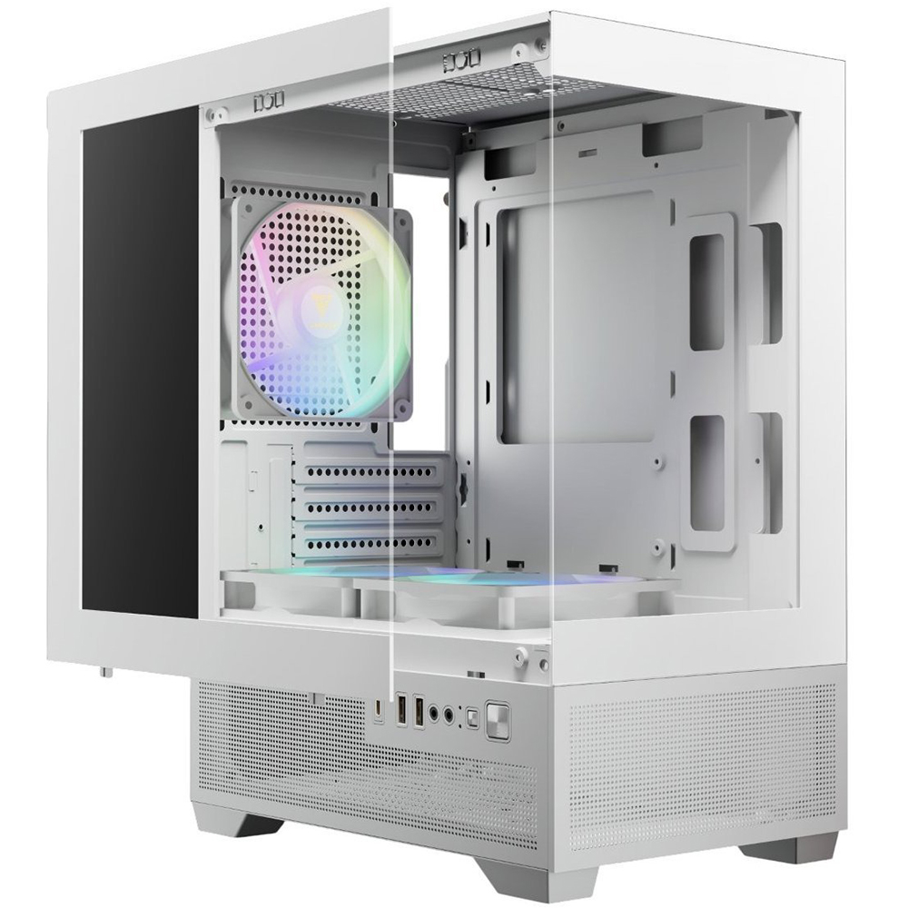Корпус GAMDIAS AURA GC9M ELITE WH ARGB PC Case (4711514503142) Размер материнской платы (макс.) micro-ATX