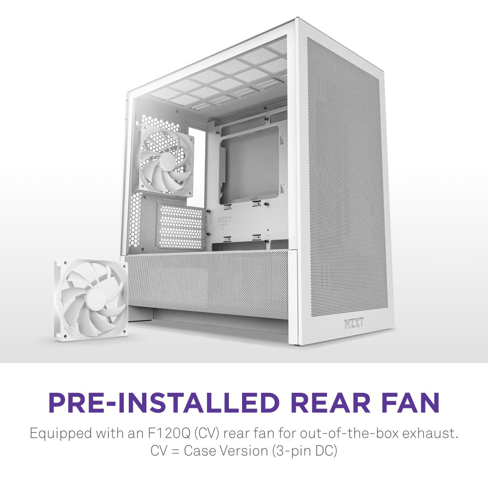 Покупка Корпус NZXT H3 Flow White (CC-H31FW-01)