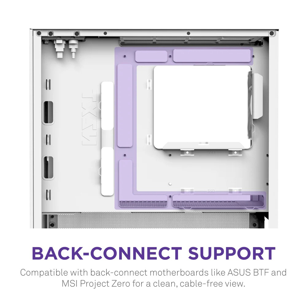 Фото Корпус NZXT H3 Flow White (CC-H31FW-01)