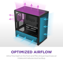 Корпус NZXT H3 Flow Black (CC-H31FB-01)